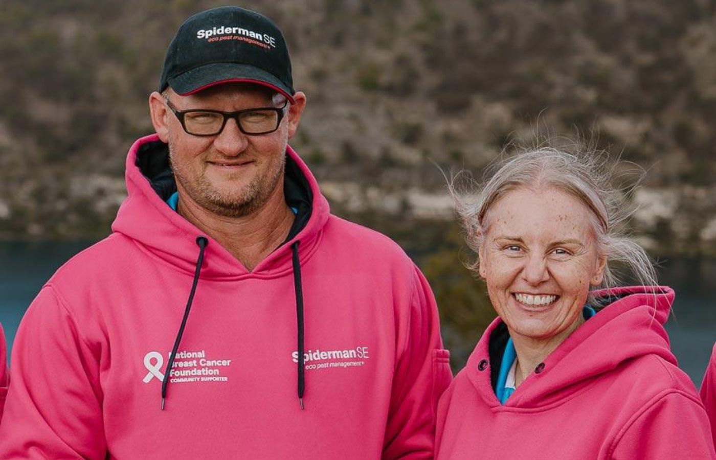 Pest control technicians - Michael and Sarah Cutting