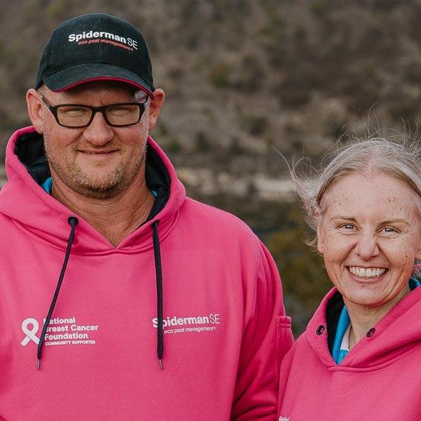 Pest control technicians - Michael and Sarah Cutting