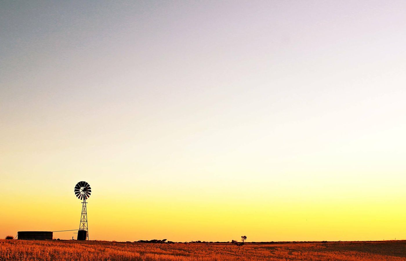 Pest control in West Wimmera Shire Council areas - rural sunset