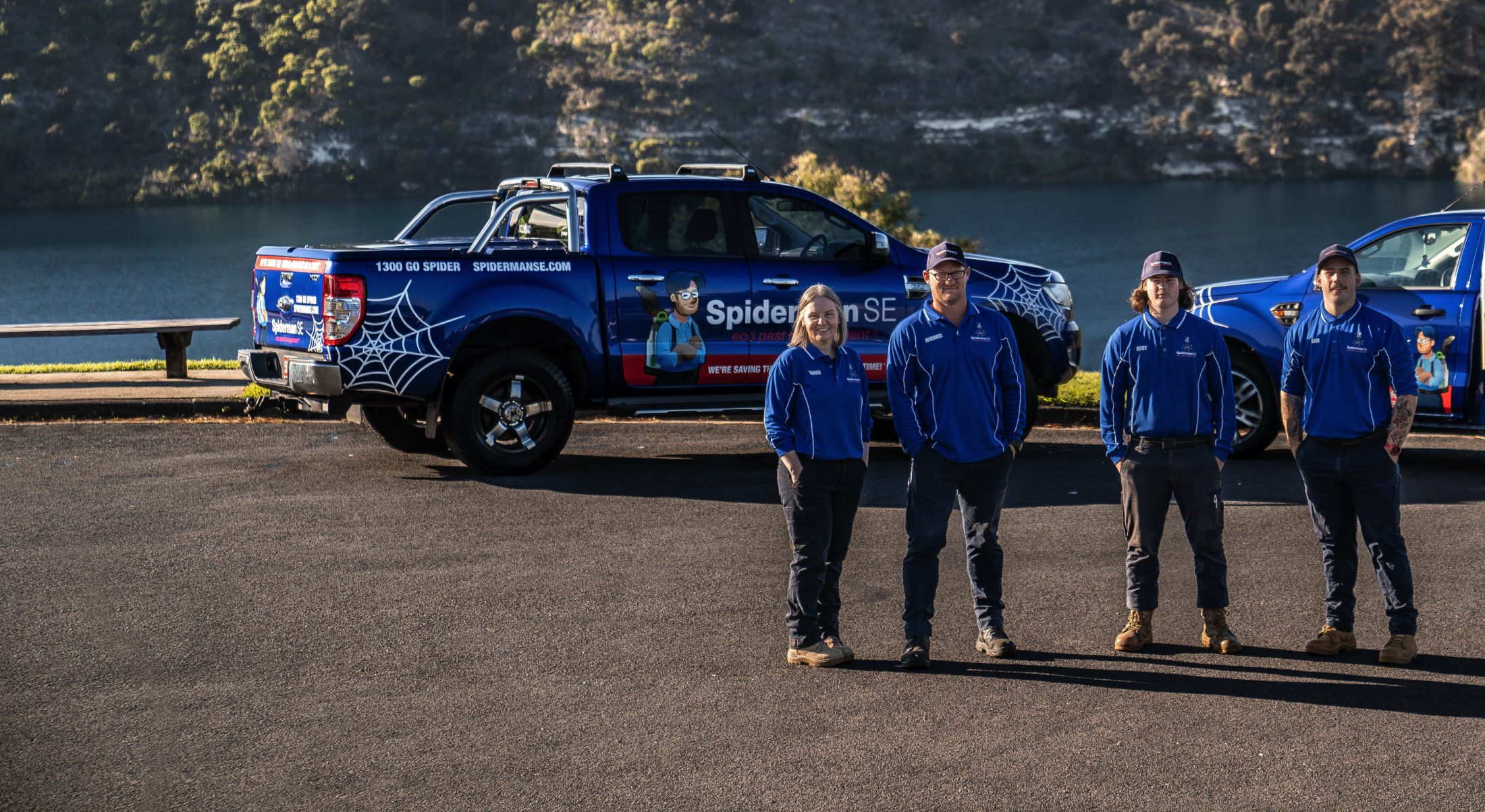 Spiderman pest control team - termite inspections and termite treatments