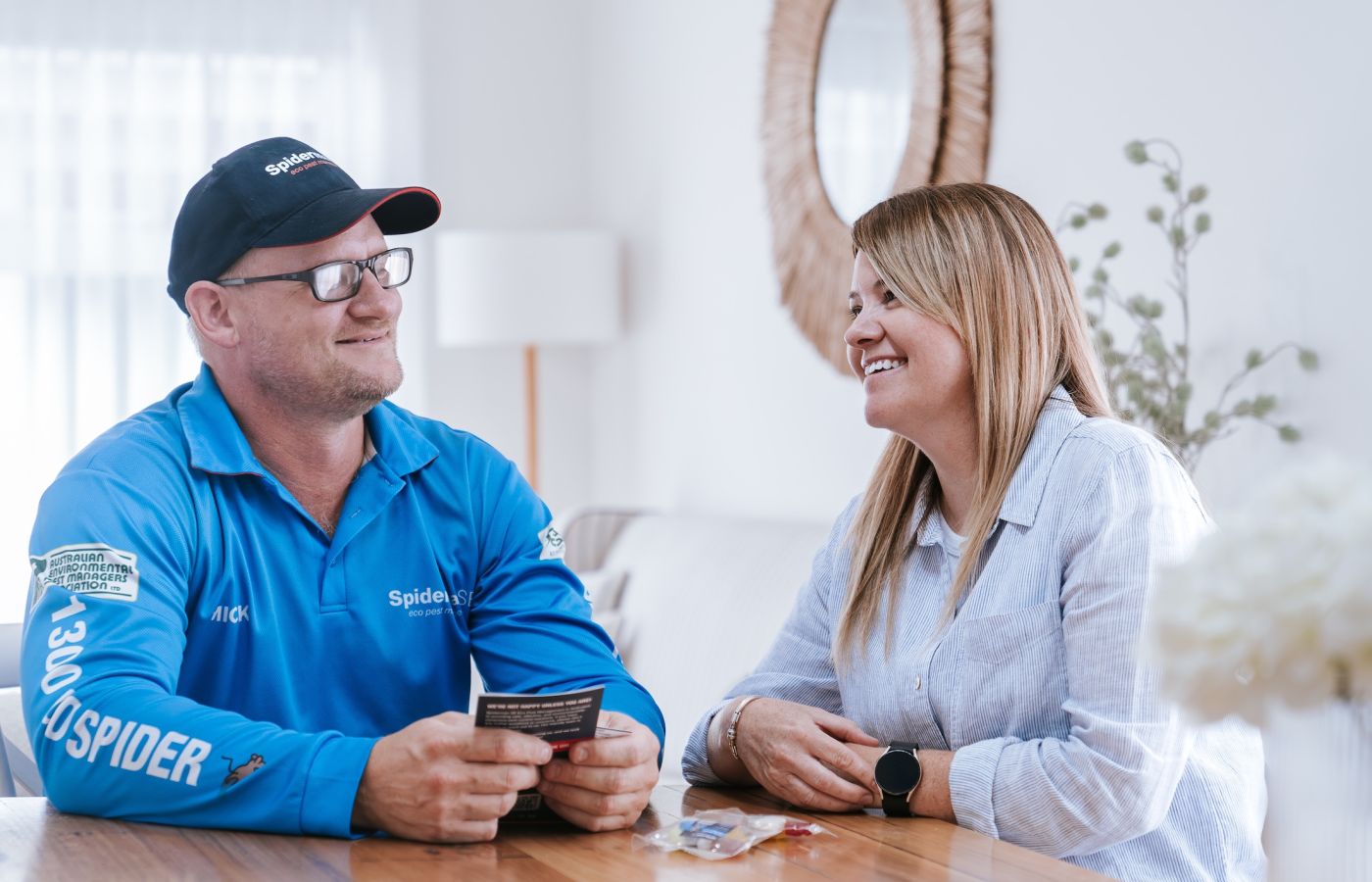 Pest control rodent baits and termite inspections - discussing report
